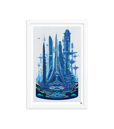 02 CITY BLUEWING Frame