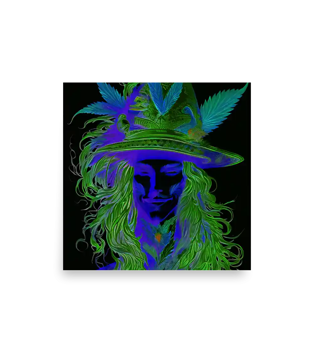 02 BLUE HFQ BURLESQUE Poster