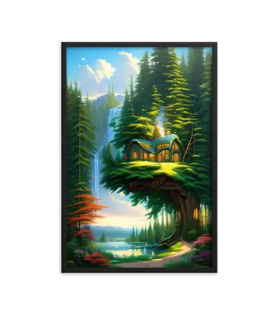 09 BRUSH TREE HIGH Frame