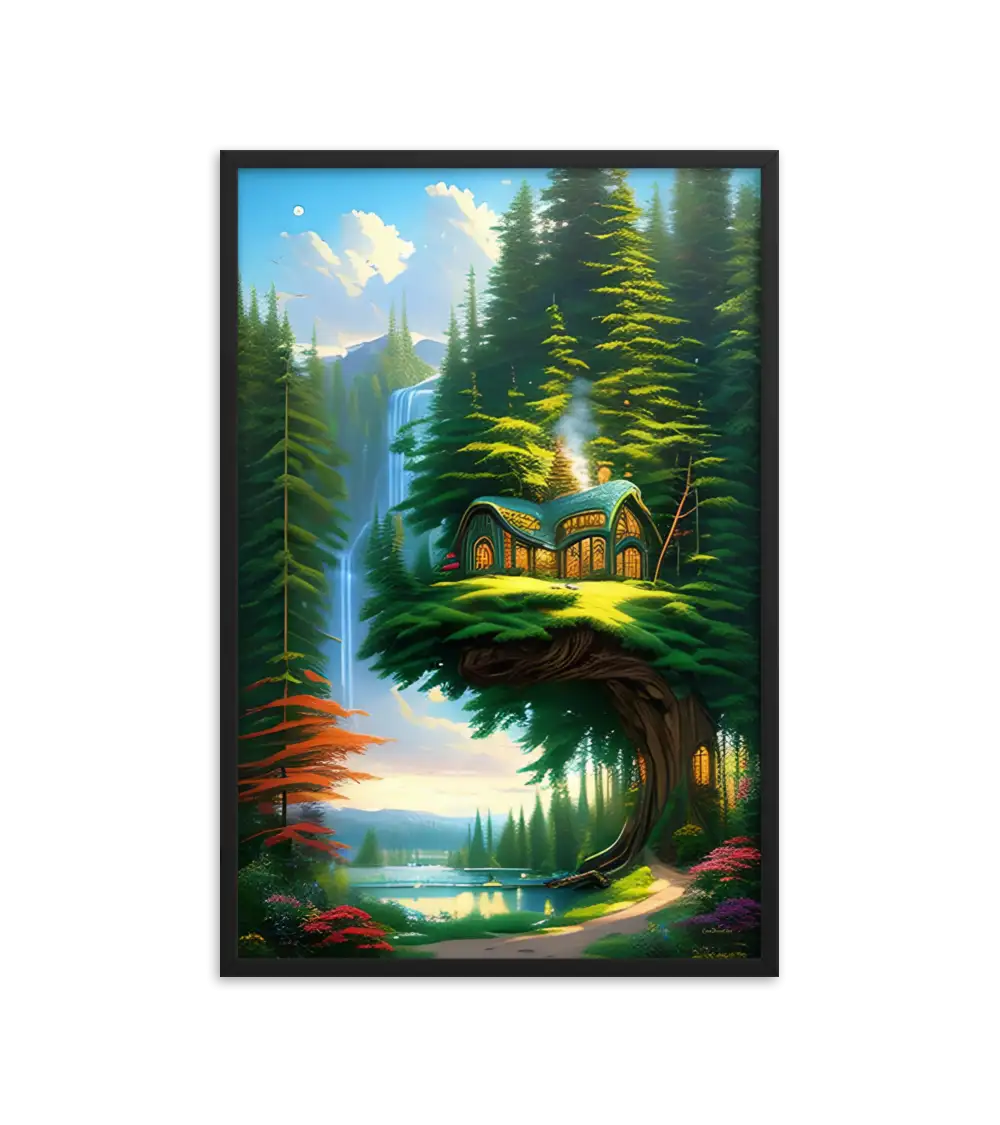 09 BRUSH TREE HIGH Frame