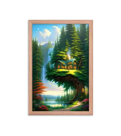 09 BRUSH TREE HIGH Frame