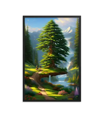 11 BRUSH TREE HIGH Frame