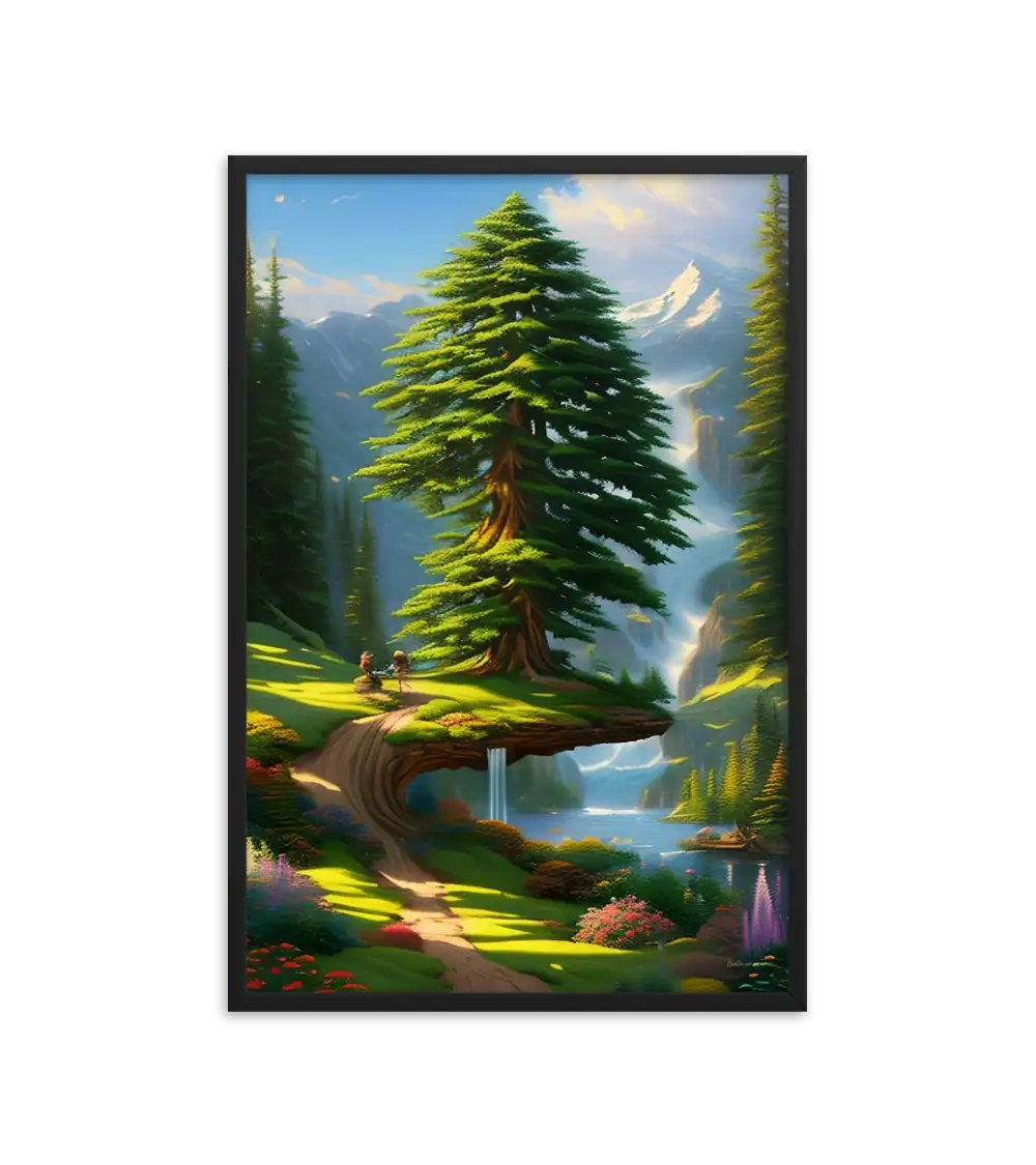 11 BRUSH TREE HIGH Frame