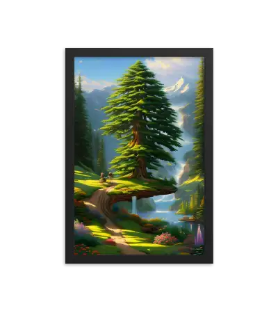 11 BRUSH TREE HIGH Frame