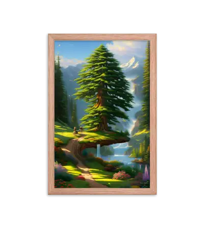 11 BRUSH TREE HIGH Frame