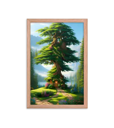 13 BRUSH TREE HIGH Frame
