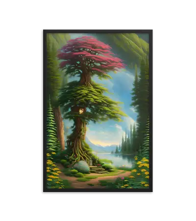 17 BRUSH TREE HIGH Frame