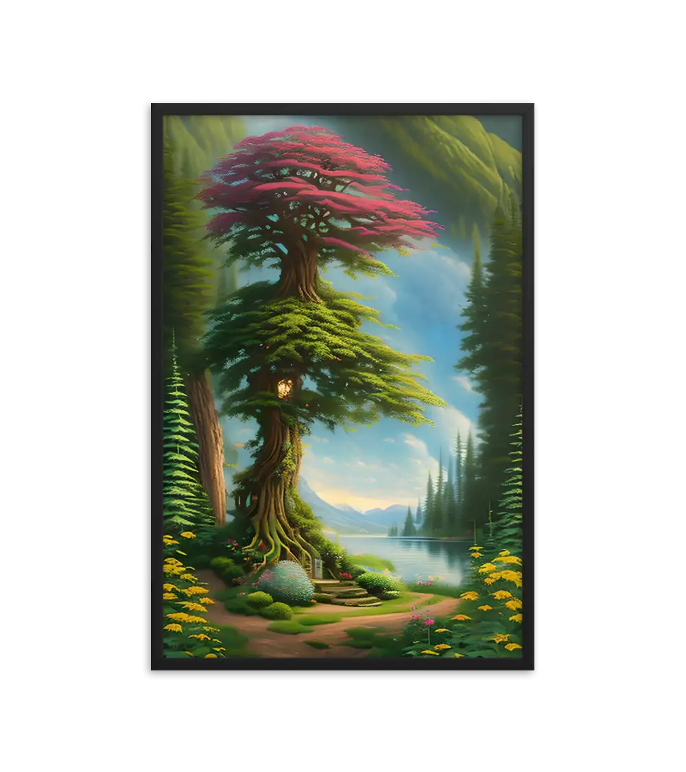 17 BRUSH TREE HIGH Frame