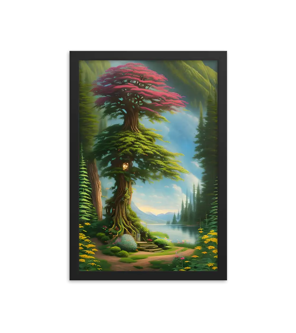 17 BRUSH TREE HIGH Frame