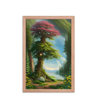 17 BRUSH TREE HIGH Frame