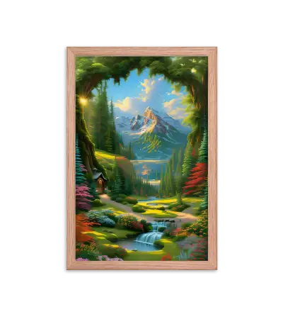 23 BRUSH TREE HIGH Frame