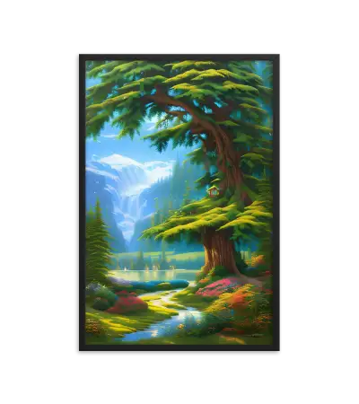 29 BRUSH TREE HIGH Frame