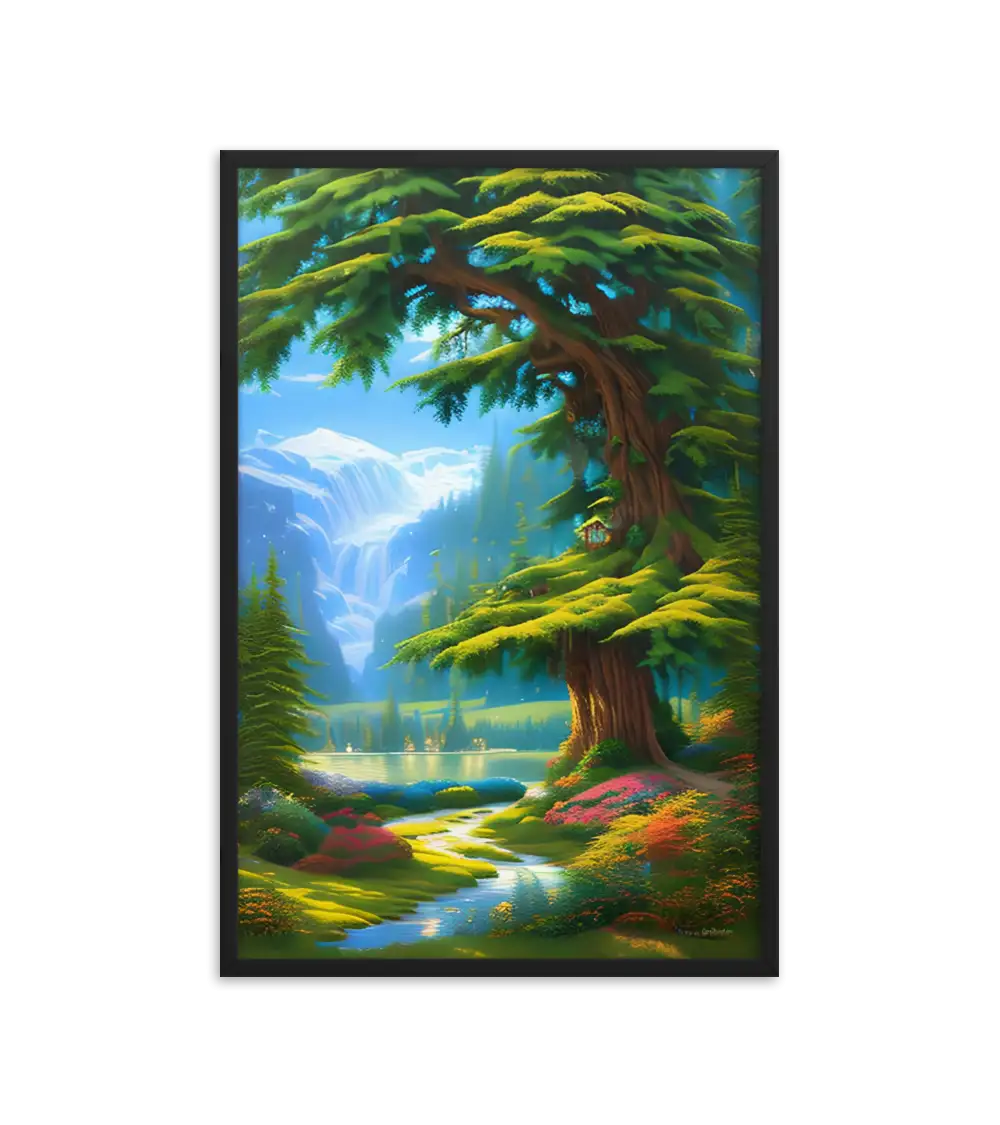 29 BRUSH TREE HIGH Frame