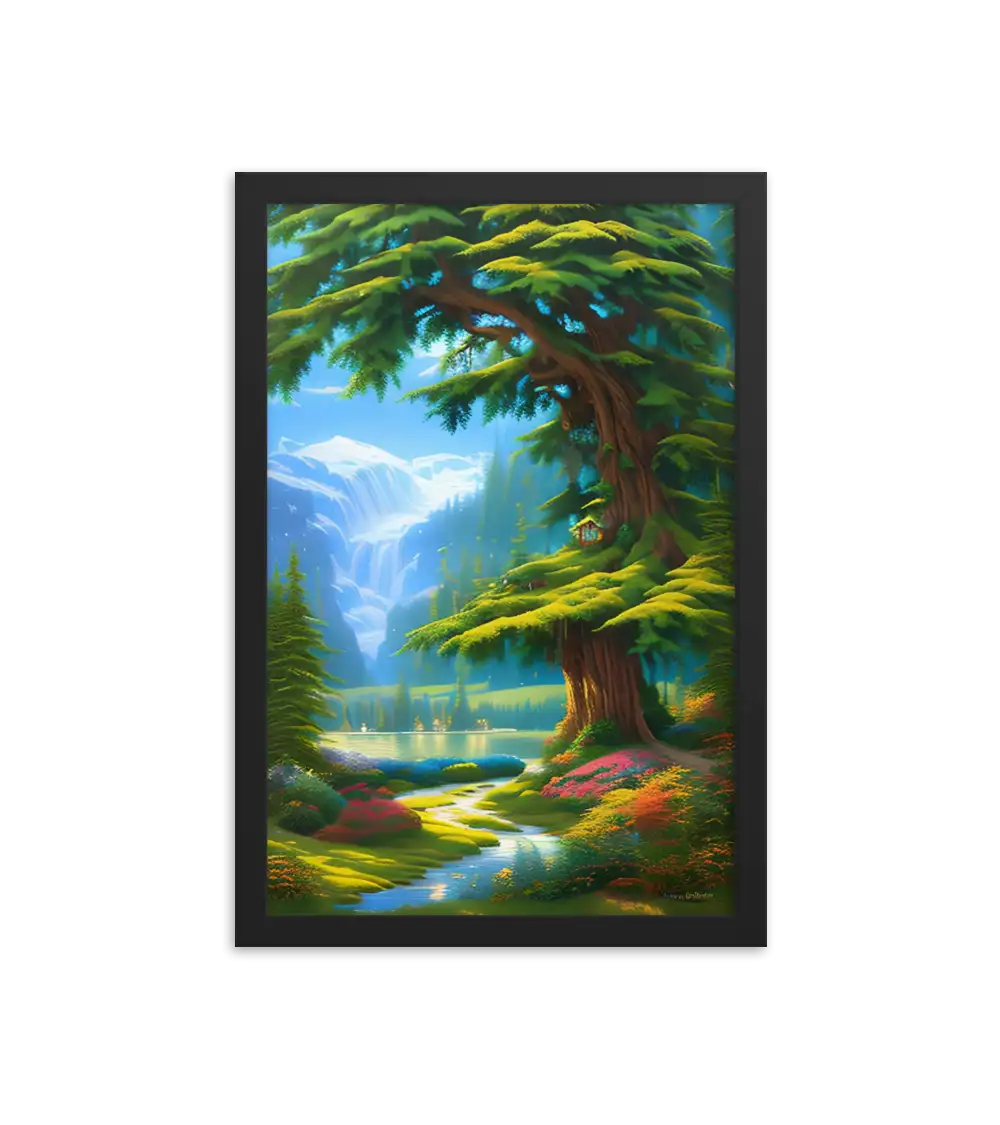 29 BRUSH TREE HIGH Frame