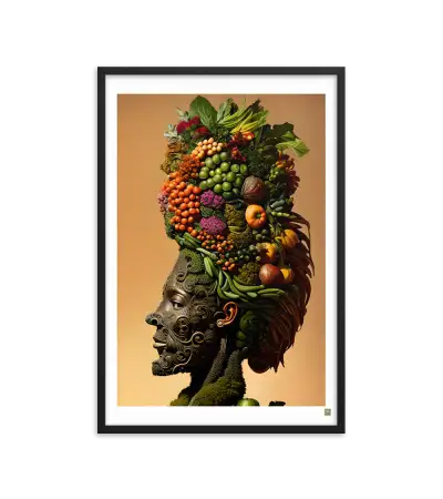 10 ART HEAD Frame