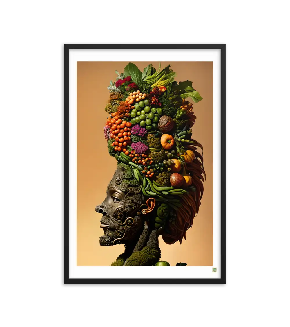 10 ART HEAD Frame