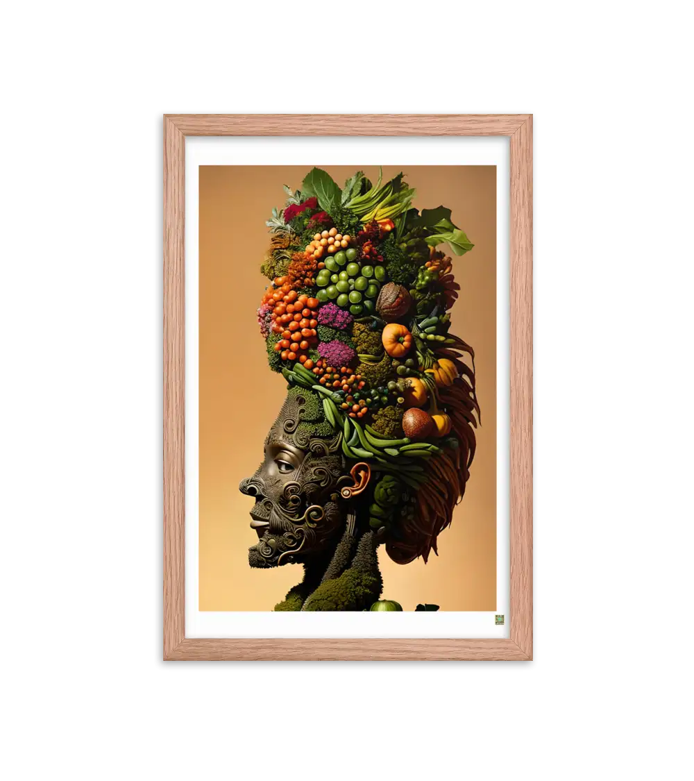 10 ART HEAD Frame