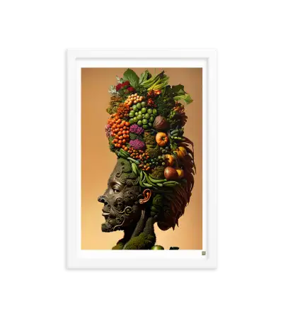 10 ART HEAD Frame