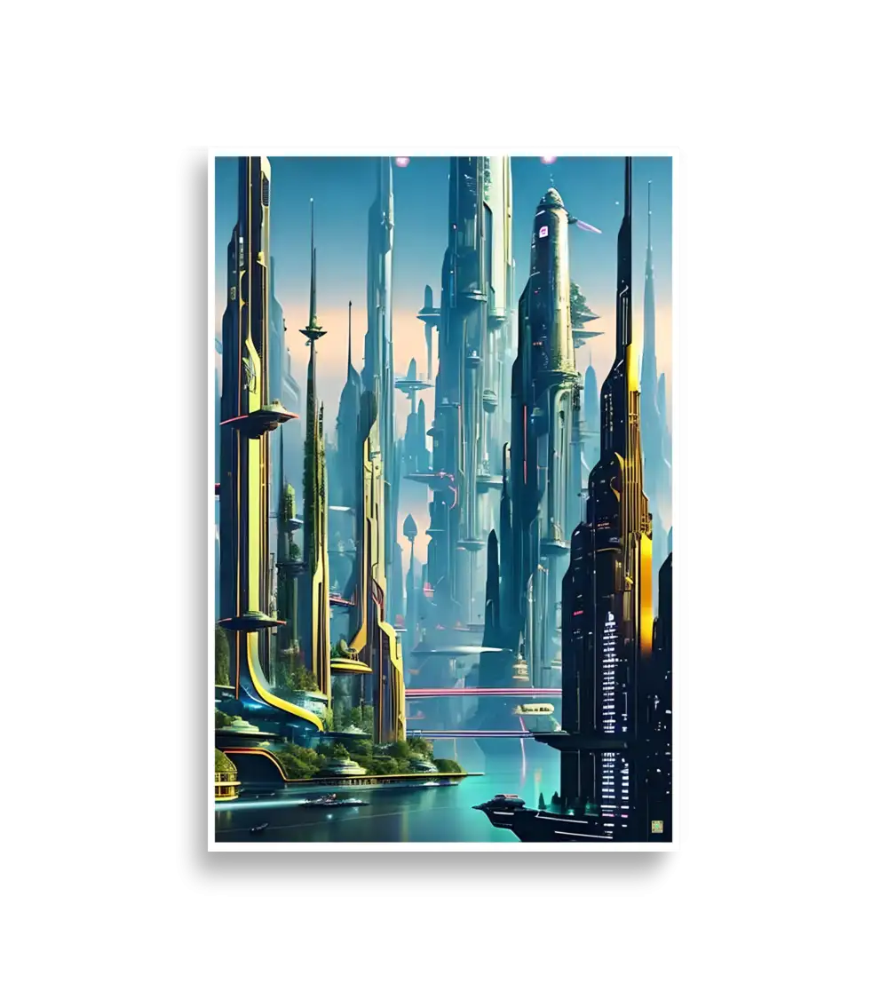 07 City Sprite Poster