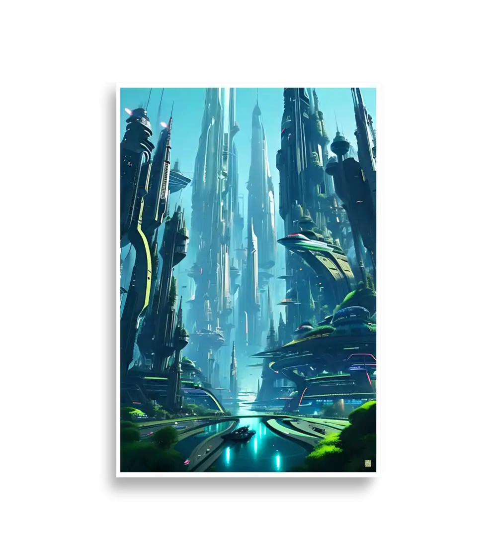 10 City Sprite Poster