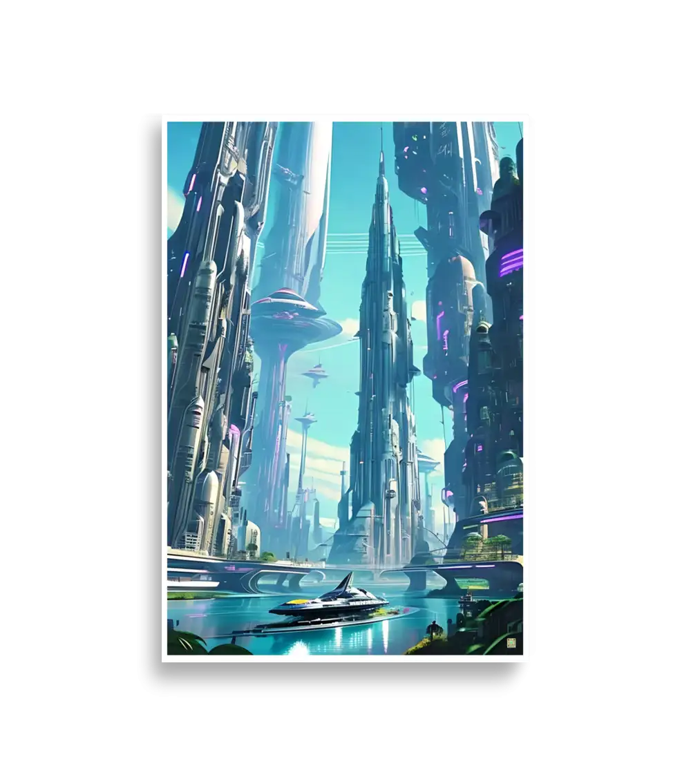 13 City Sprite Poster