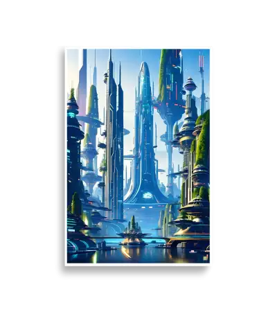 16 City Sprite Poster