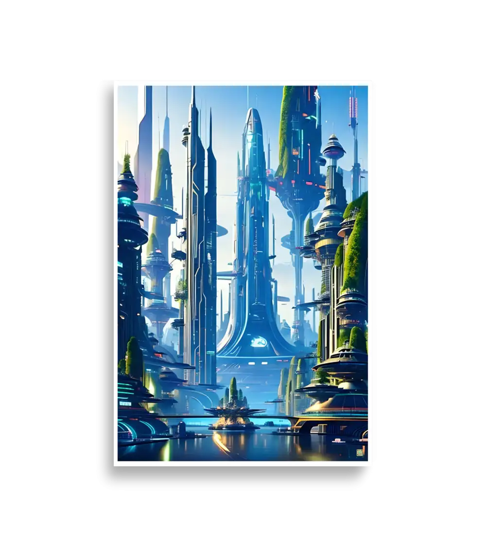 16 City Sprite Poster
