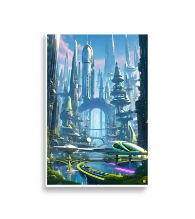 17 City Sprite Poster