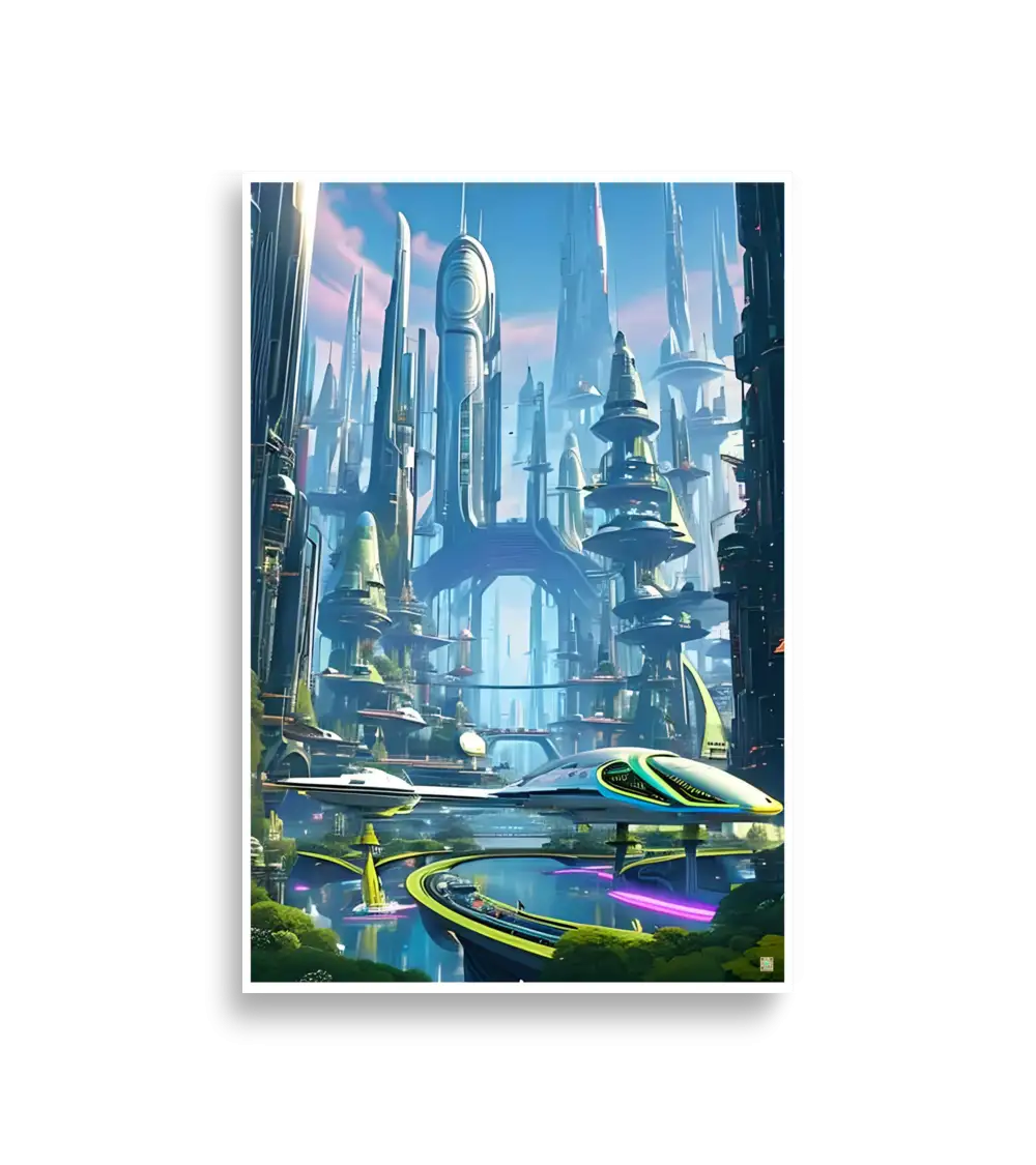 17 City Sprite Poster