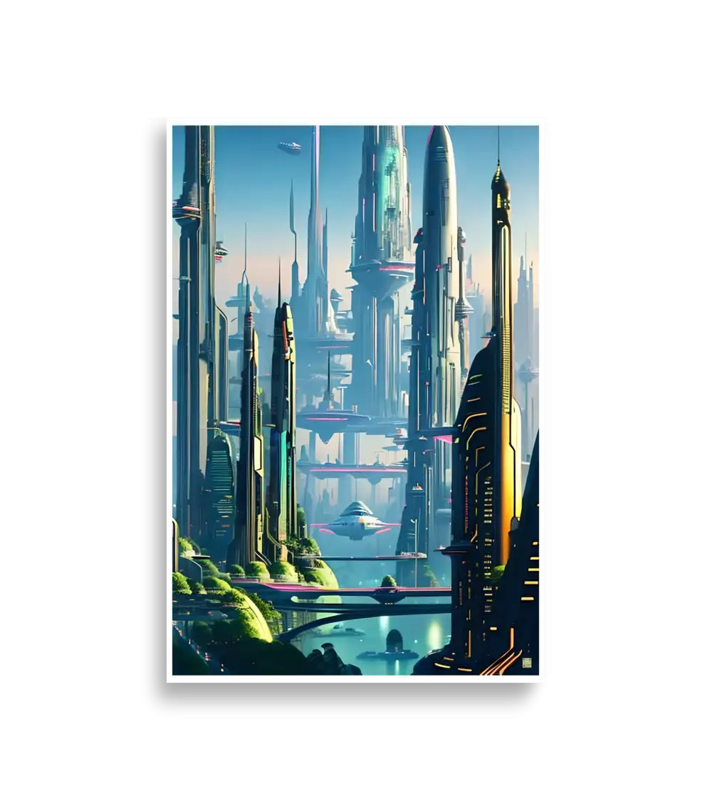 20 City Sprite Poster