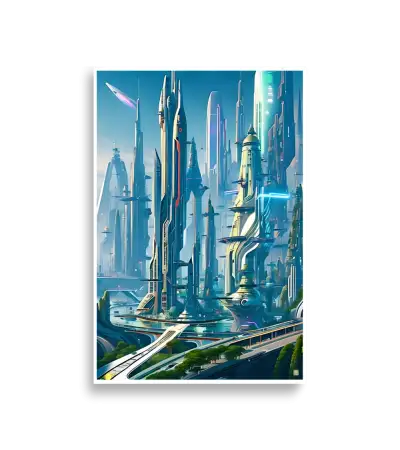 21 City Sprite Poster