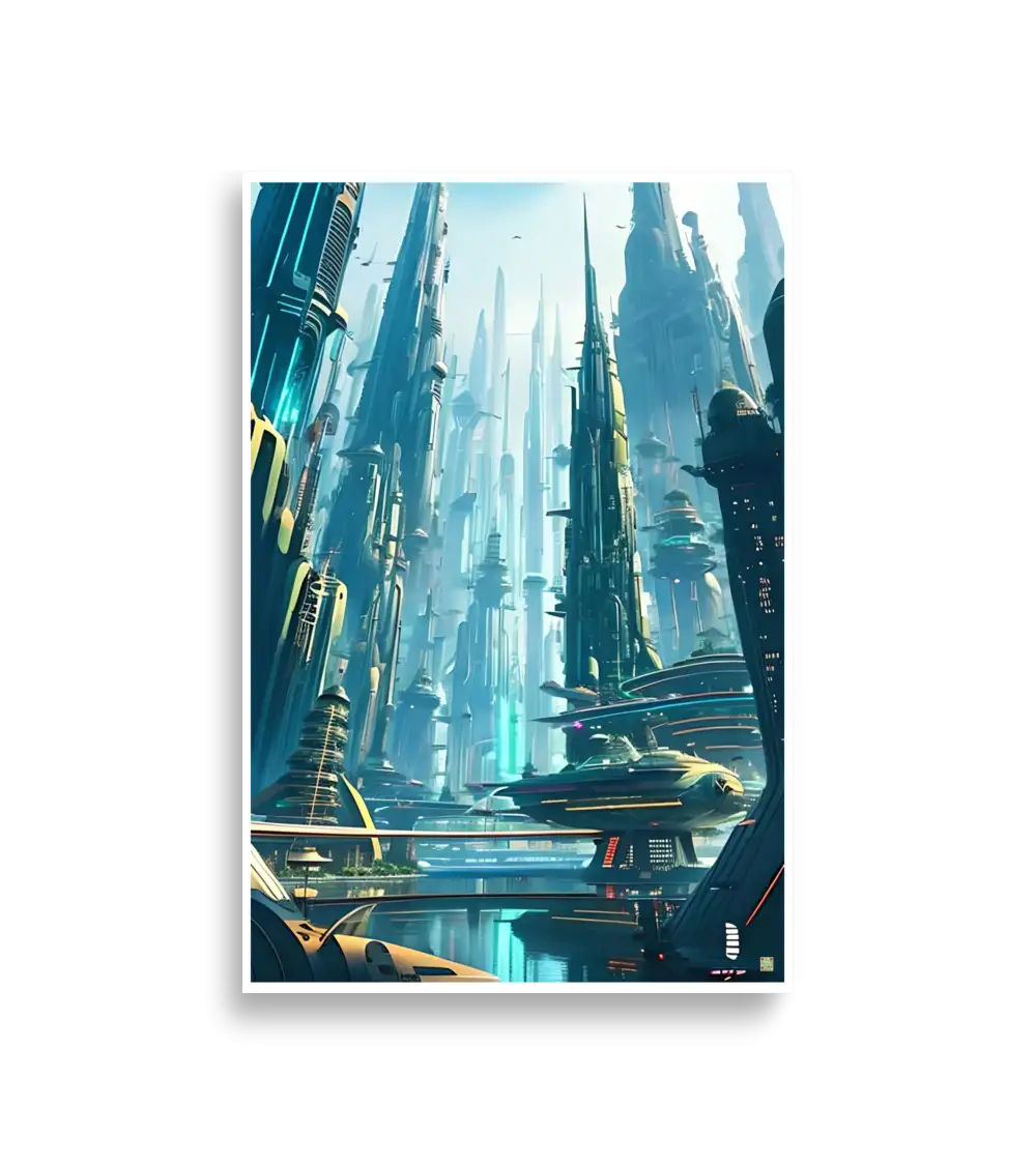 24 City Sprite Poster