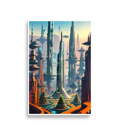 26 City Sprite Poster