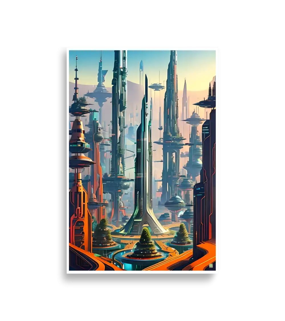 26 City Sprite Poster