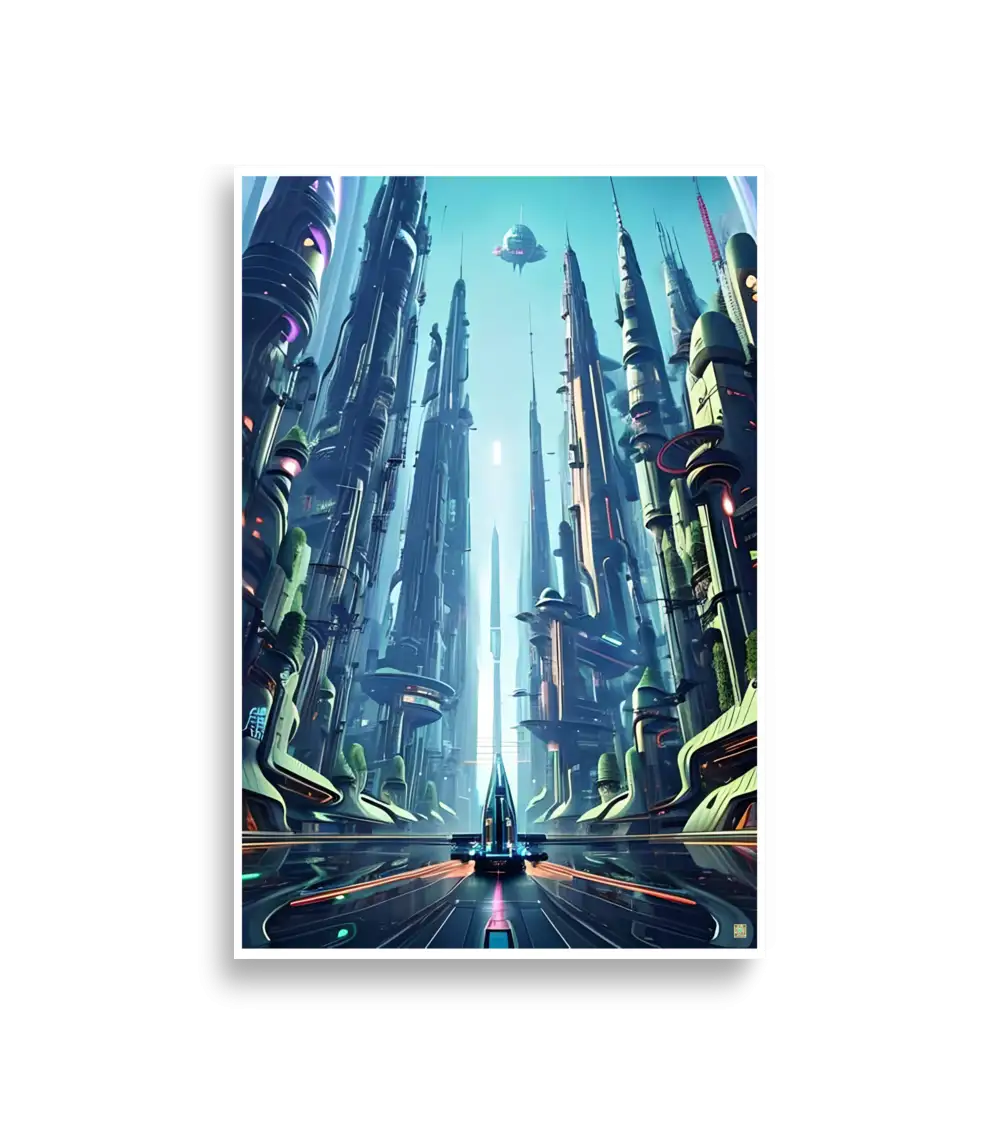 27 City Sprite Poster