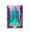 15 Neon City Poster