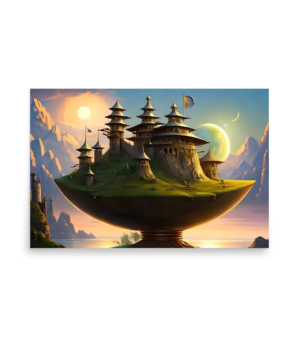 14 WATER CASTLE Photo Poster