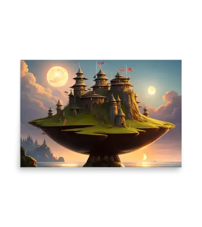 15 WATER CASTLE Photo Poster