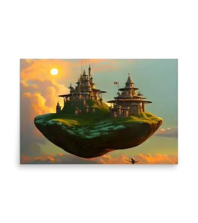 08 WATER CASTLE Photo Poster