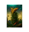 07 HEMP FISH Photo Poster