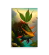 11 HEMP FISH Photo Poster