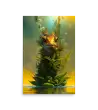 09 HEMP FISH Photo Poster