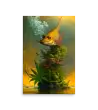 14 HEMP FISH Photo Poster