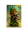 17 HEMP FISH Photo Poster