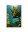 07 BI HEMP FISH Photo Poster