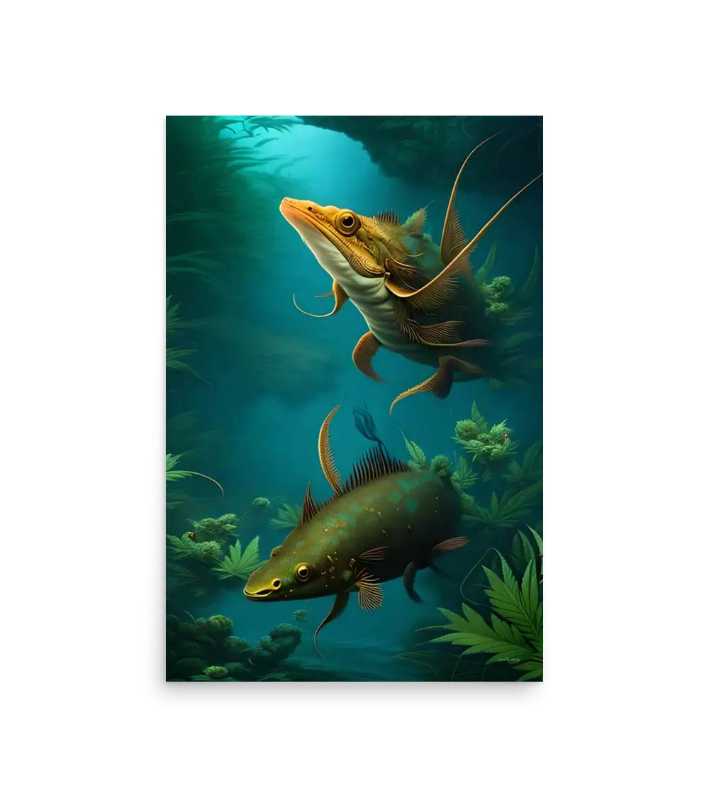 05 BI HEMP FISH Photo Poster
