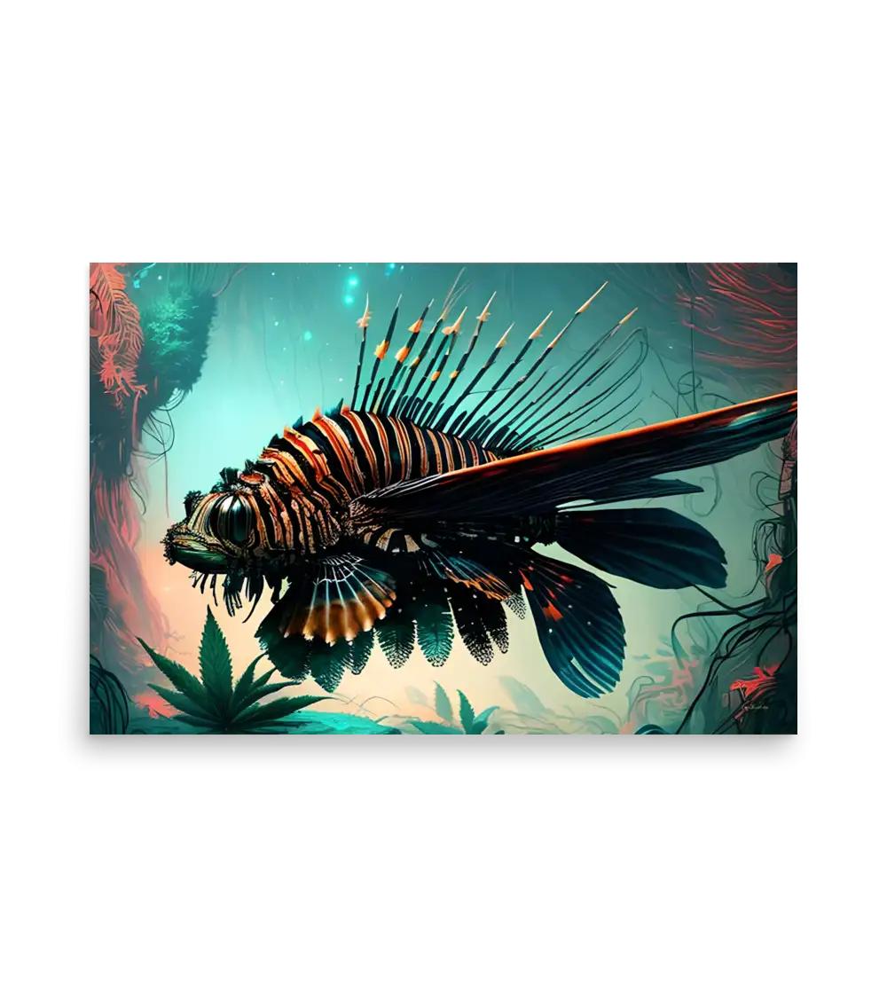 06 FIRE FISH Poster