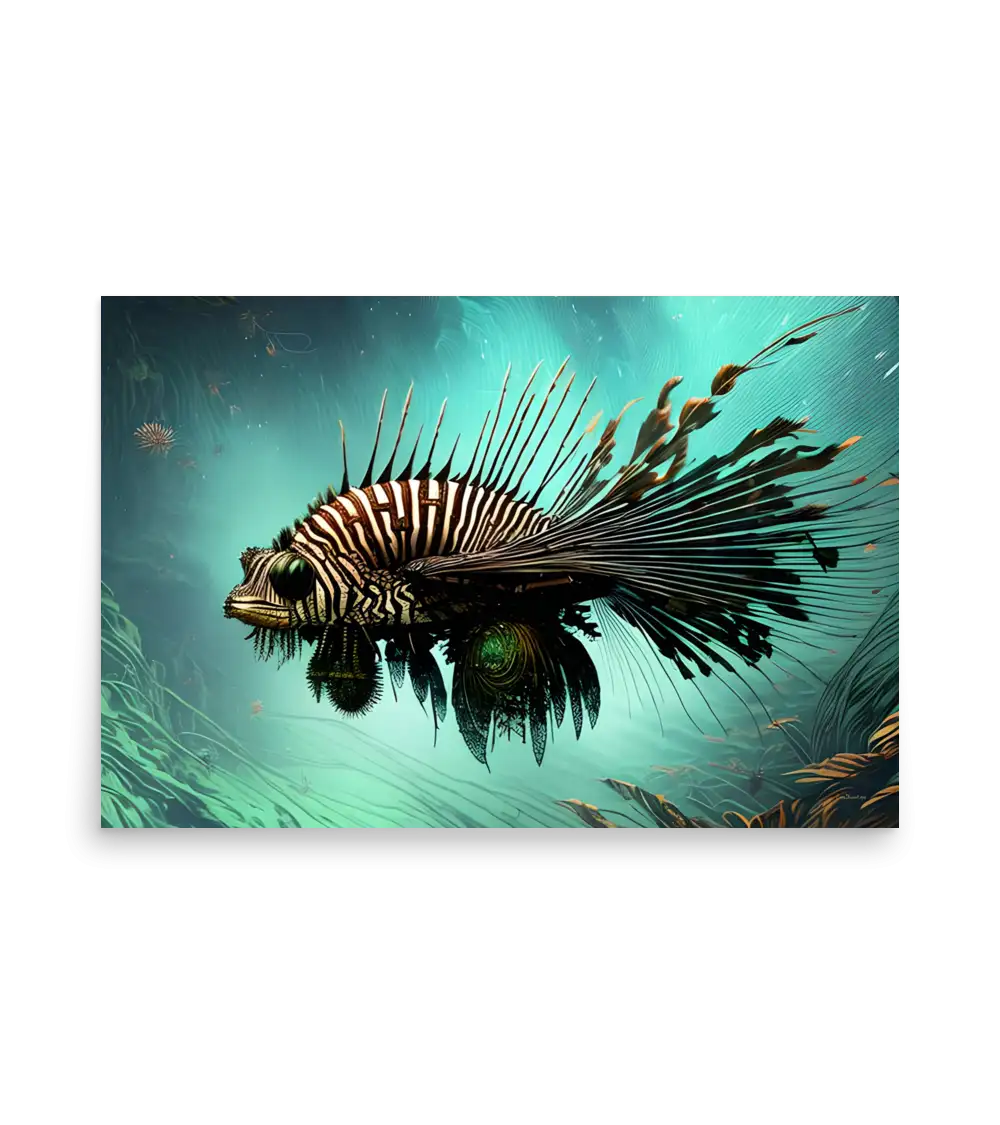 09 FIRE FISH Poster