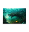 11 WATER MONSTER SIDE Poster