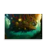03 WATER MONSTER RED Poster